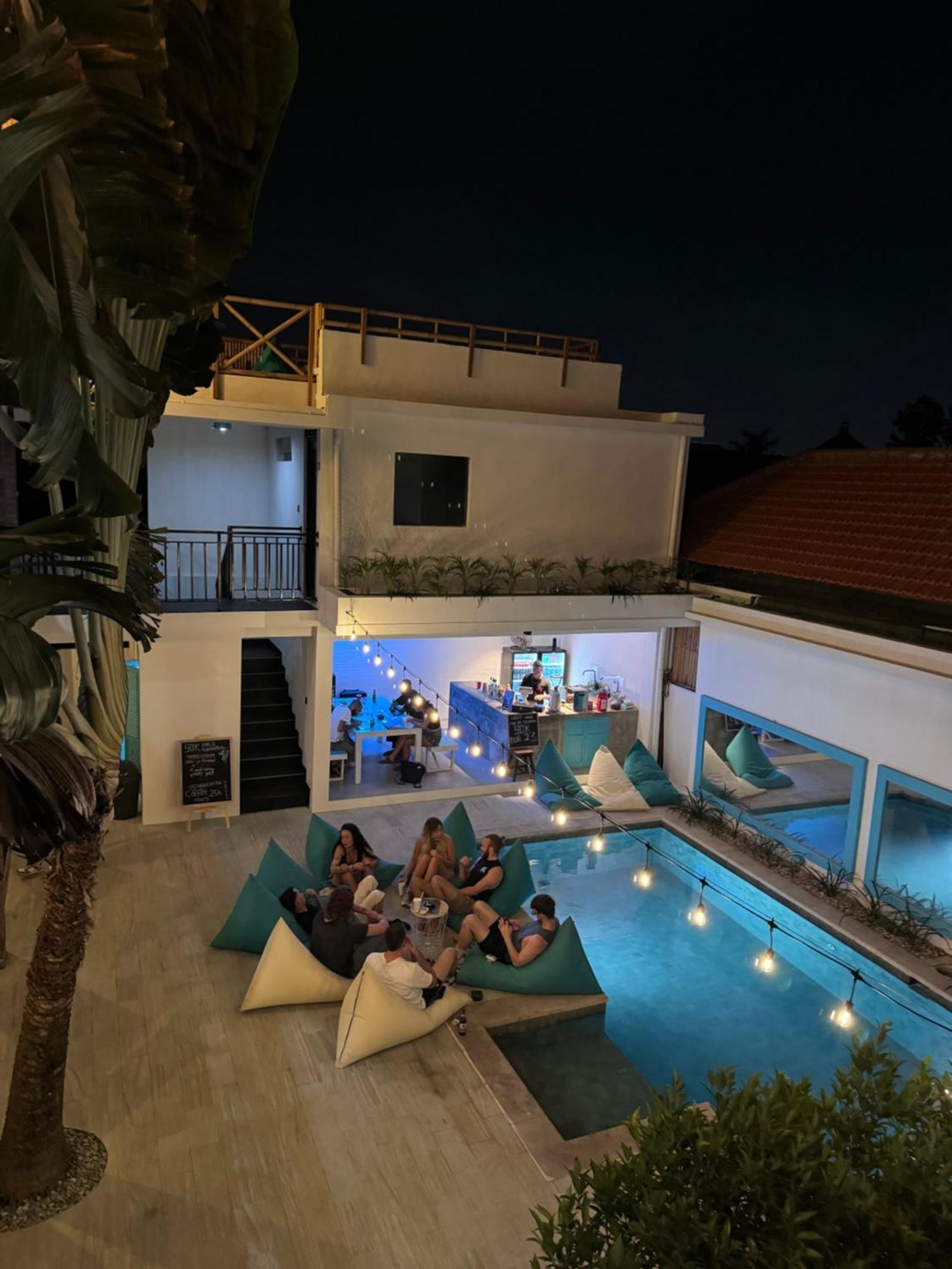 Canggu Central Hostel Экстерьер фото